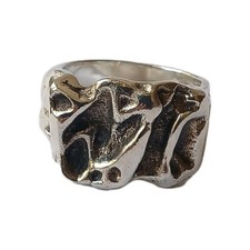 Modernist Vintage Ring aus