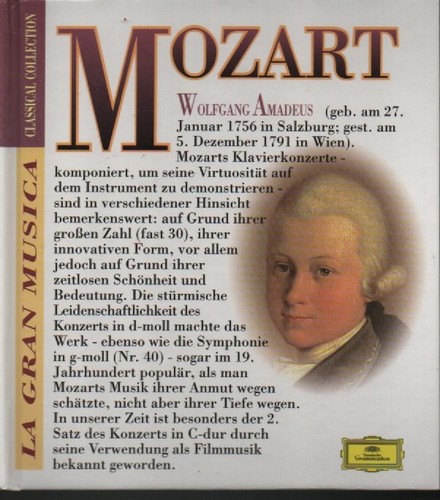 Wolfgang amadeus mozart la - wolfgang,
