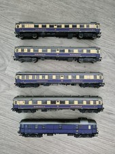 Märklin Rheingold 5 Wagen keine OVP gealtert mit Dampflokspuren auf dem Dach gut