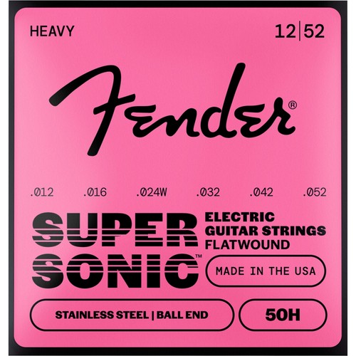 Fender 50l stainless flatwound - fender,