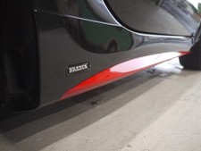 2x Smart Mercedes Brabus 450, 451, 453 Konvexe 3D Aufkleber Emblem 60x14 sticker