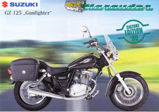 Suzuki GZ 125  Marauder    Prospekt  Brochure 4  Seiten 11  - 1998