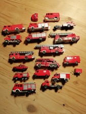 Konvolut Feuerwehrautos 1:87 - Wiking, Preiser, Herpa u.a. - bespielt, Bastler!