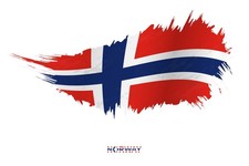 2 x  Norwegen  Aufkleber 12x8