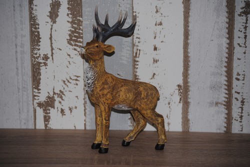 Rentier deko hirsch figur - rentier,
