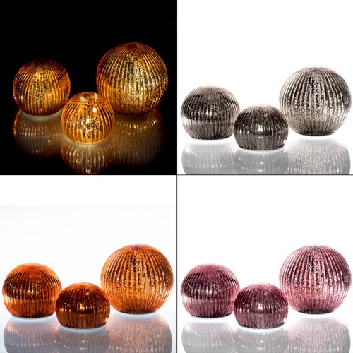 Led glaskugeln gartenkugeln - glaskugeln,