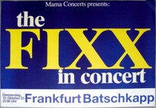Fixx the 1983 plakat - fixx,,