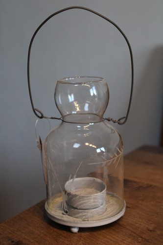 Laterne aus glas - glas, mit