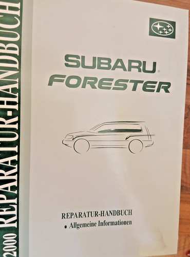 Werkstatthandbuch subaru - werkstatthandbuch,