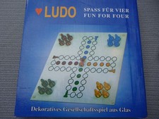 Ludo Spass für Vier, Glas, Mensch ärgere dich nicht, Gesellschaftsspiele