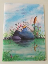 Diddl Ordner Hülle Mappe DIN A4 Dokumentenmappe Depesche Germany Vintage Rarität