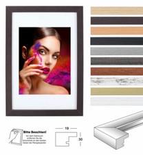 2er Set Holz Bilderrahmen