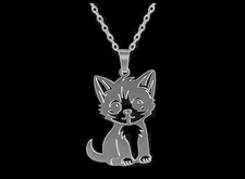 Halskette Edelstahl Silber