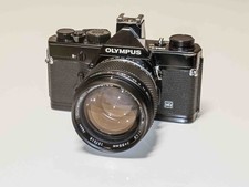 Olympus G.Zuiko Auto-S f/1.2 55mm mit Olympus OM1n black