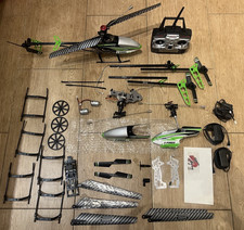 MJX  F-45  RC-Heli  mit Fernbedienung und vielen Ersatzteilen