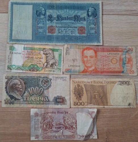 Banknoten sammlung deutschland - banknoten,