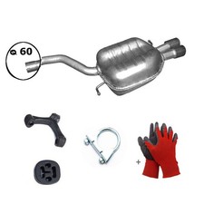 Endschalldämpfer Auspuff für