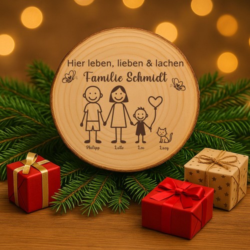Baumscheibe familie - cm,