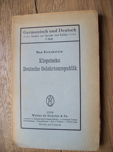Max kirschstein klopstocks - max,