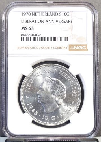 1970 netherlands silver - netherlands,