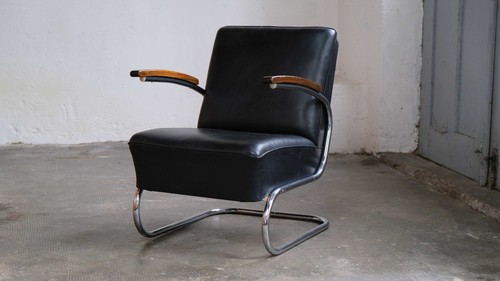 Bauhaus sessel 411 in - sessel,