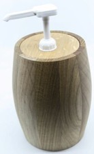 FASS EICHE HONIG SEIFE KETCHUP SPENDER HOLZ HONEY SOAP DISPENSER WOOD HOLZFÄSSLE