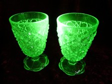 Becher gläser fussbecher - 2x,