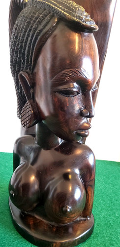 Afrikanische ebenholz skulptur - ebenholz,