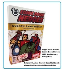 TOPPS CHROME MARVEL 1975 GOLDEN ANNIVERSARY Hobby Box | CHANCE auf SKETCH & AUTO