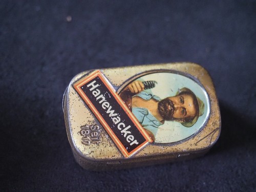 Blechdose kautabak hanewacker - blechdose,
