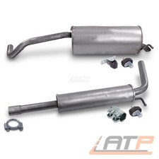 SCHALLDÄMPFER SET FÜR SEAT IBIZA 6L 6J SKODA FABIA 6Y 54 VW POLO 9N 1.4 16V FSI
