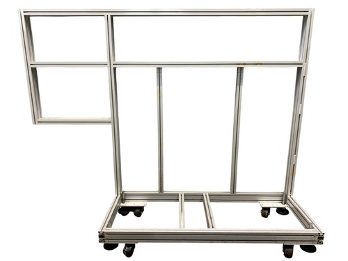 Alu nutprofil rollgestell - alu,