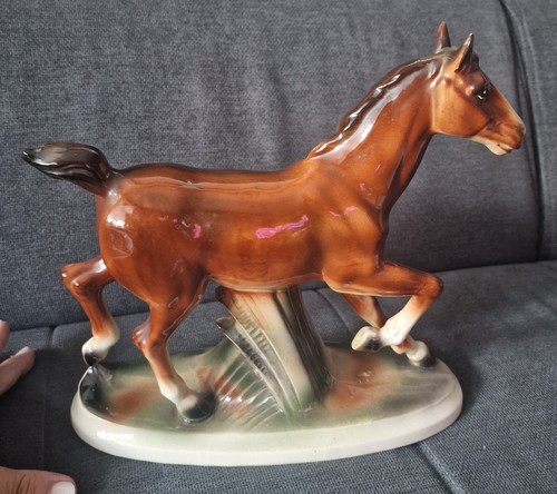 Alte porzellanfigur pferd - alte,