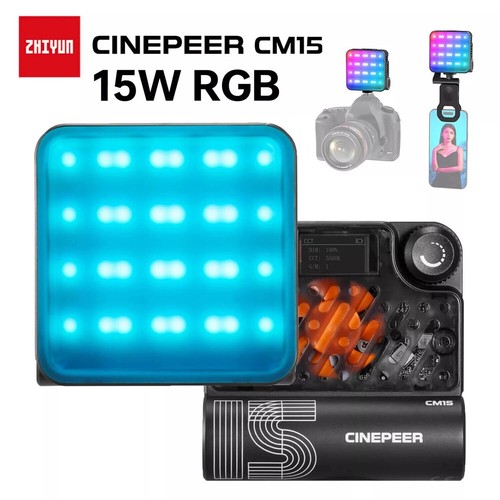 Zhiyun cinepeer cm15 15w rgb - zhiyun,