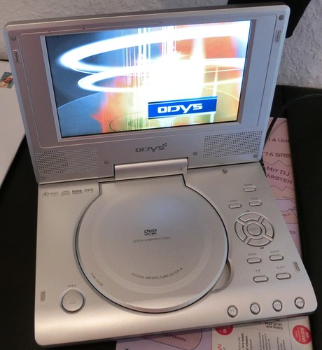 Tragbarer dvd player muvid - player,