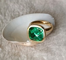 Qudo Ring Swarovski Smaragd