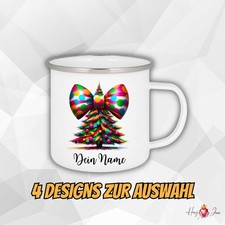 Personalisierte Emaille Tasse