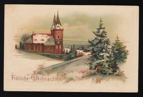 Kirche beleuchtet schnee - beleuchtet,