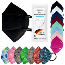 FFP2 Maske Schwarz 10 Stück