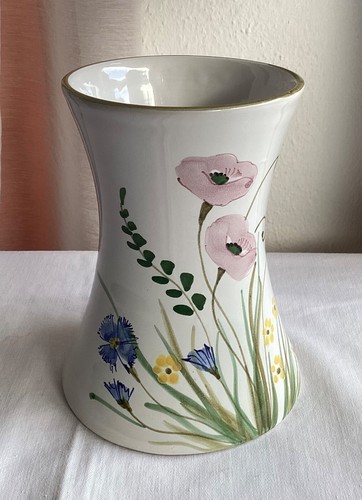 Keramik vase handbemalt - vase,