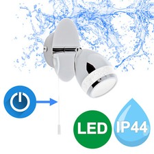 LED Wandlampe mit Zugschalter