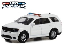 DODGE Durango + Lightbar - 2022 - white - Greenlight 1:64