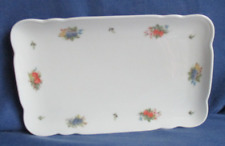 Seltmann Weiden Tablett M & Z 20 cm Marie Luise Beeren Porzellan Butterplatte