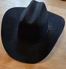 Rodeo King Pro Showhut – Pro Beaver 3XXX – Größe 7 1/4 – Schwarz – neuwertig
