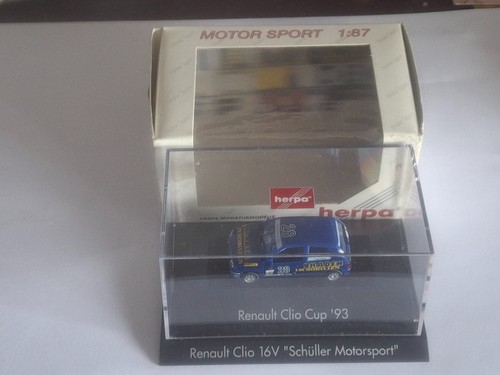 Herpa renault clio 16 v - 1/87,