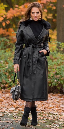 Damen mantel trenchcoat aus - damen-mantel,