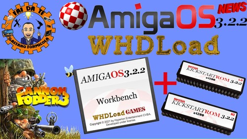 Amiga workbench - 3.2.2, +