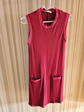 Lacoste Polokleid Damen rot 34