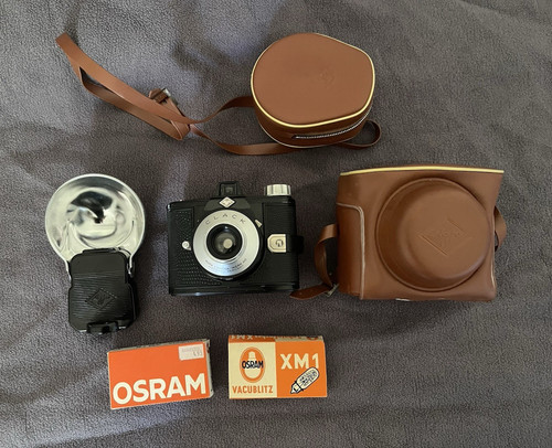 Agfa clack boxkamera schwarz - agfa,