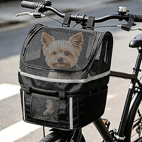 Fahrrad hundekorb mit - fahrrad-hundekorb, fenster